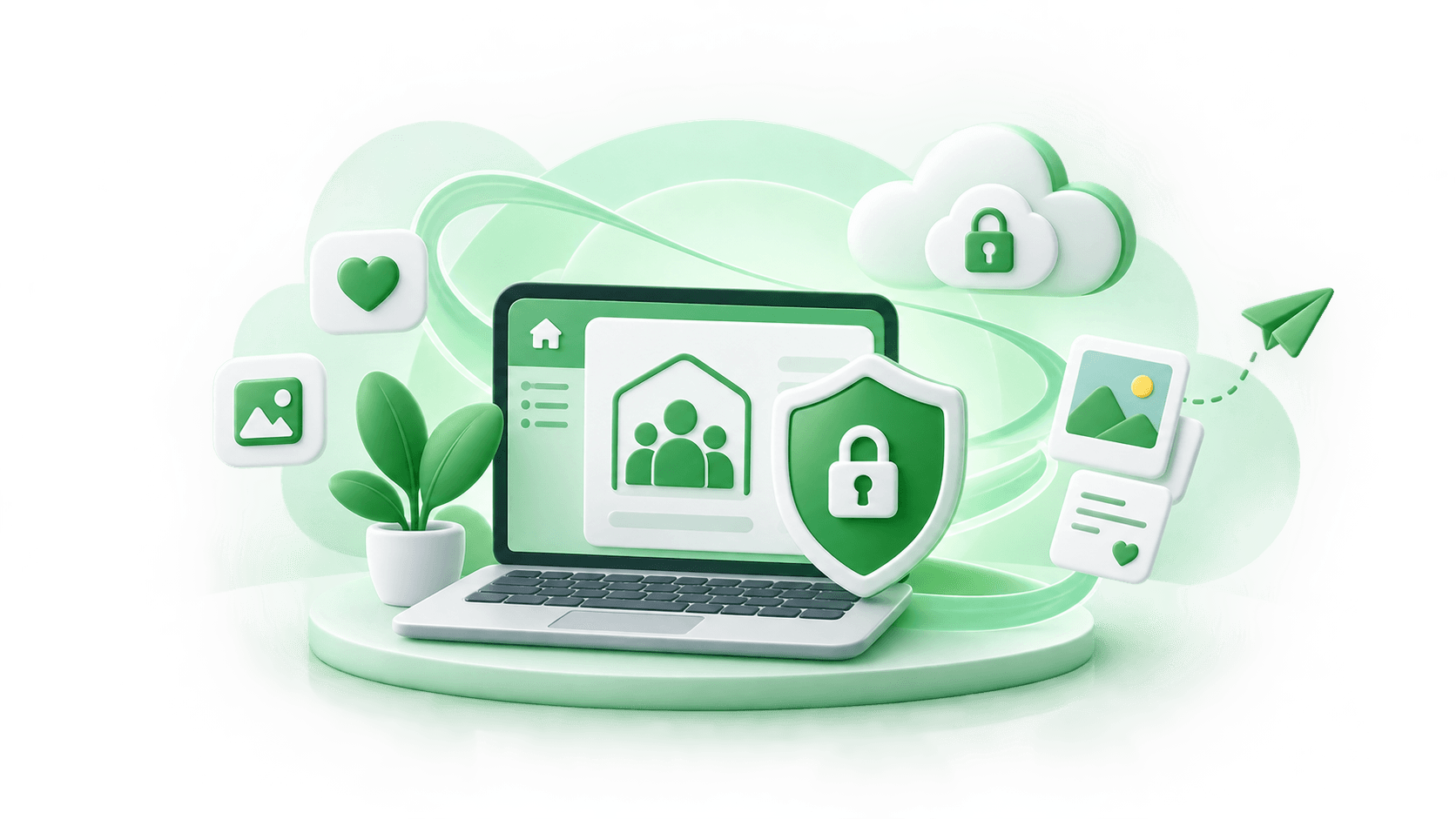 Confidential family office data vault and governance workspace